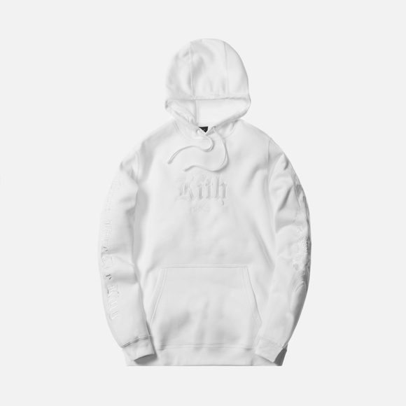 Kith x Nike Lebron Cloak Hoodie - small - white - Picture 1 of 7